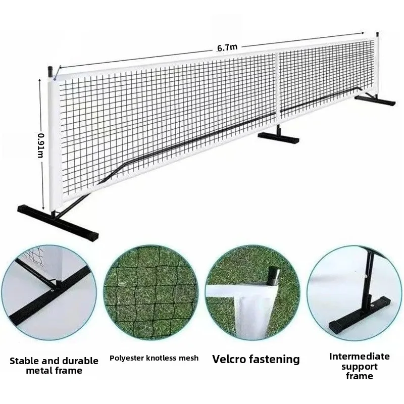 Pick tennis net, portable ball training removable Pick tennis net 4