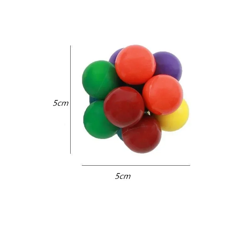 ลูกบอลคลายเครียด อะตอมบอล เมจิกบอล ปริศนาลูกปัดอเนกประสงค์ ของเล่นเด็ก ลูกปัดบีบคลายเครียด ดนตรี