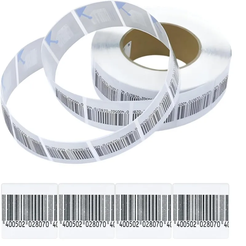 

20000 Pieces Retail Anti-Theft Equipment Prevention EAS System8.2mhz Security Tags Soft Labels Sticker
