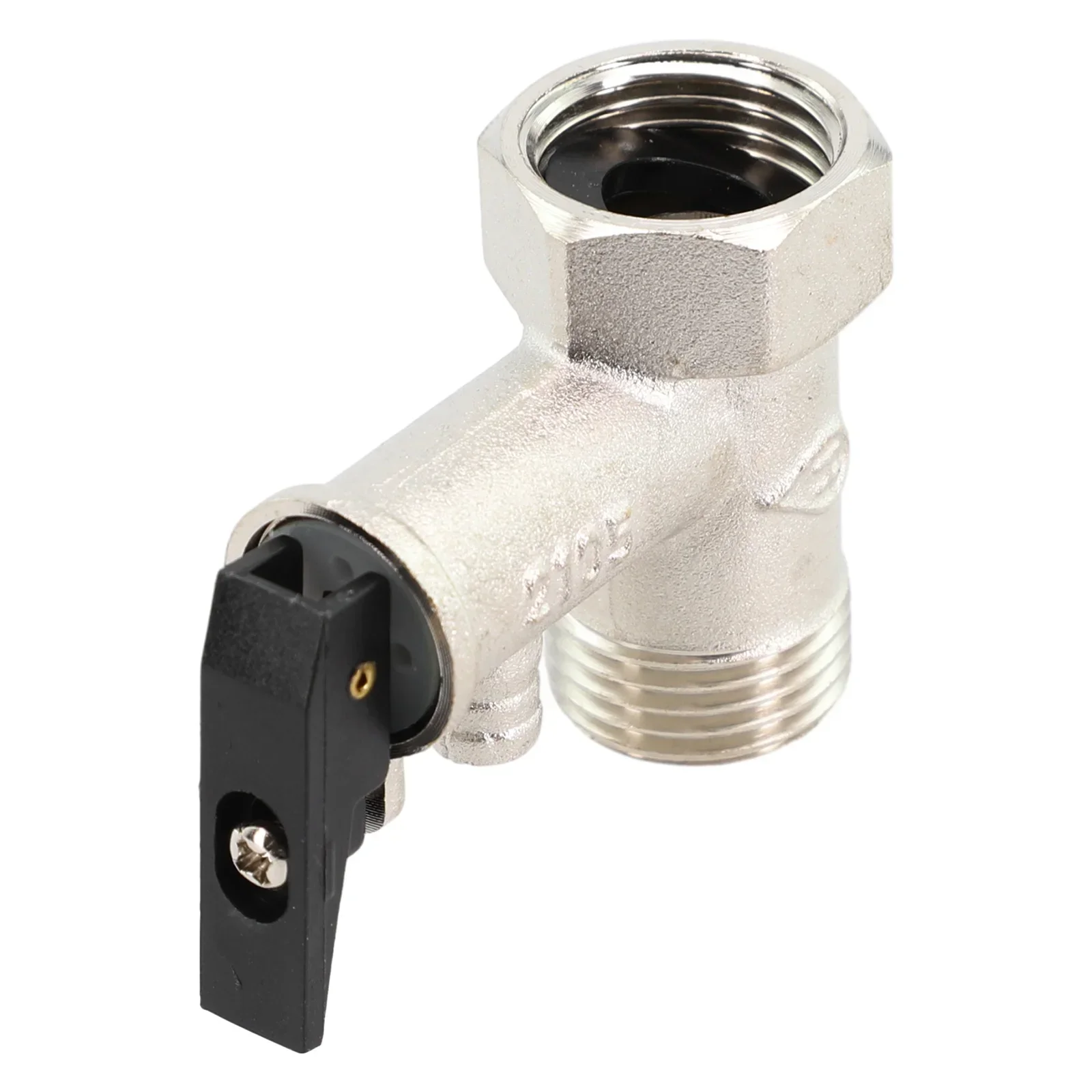 Safety Valve Pressure Relief Reducing Valve Boiler 1/2Inch Water Heater System Threads Brass Adjustable Prevent Water Backflow
