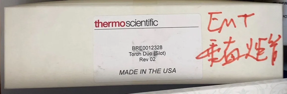 BRE0012328 Thermo Fisher ICP-OES Matrix Torch Thermo iCAPPro Bidirectional Model