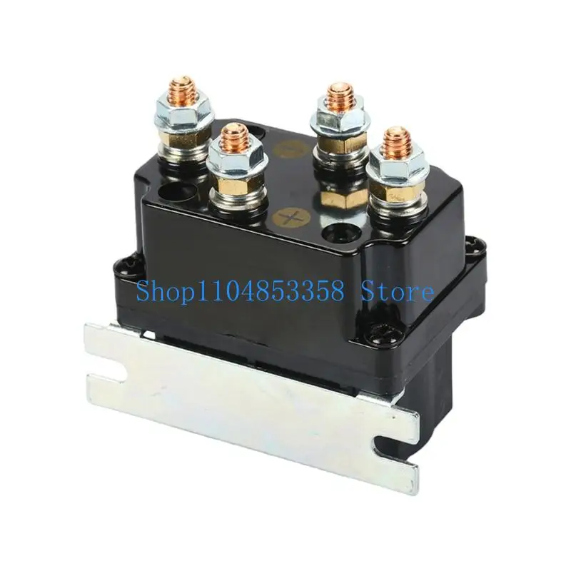 652F Universal 250A 12V Electric Winch RelayWinch Relays Solenoid Improved Durability For SUV ATV Recovery Systems