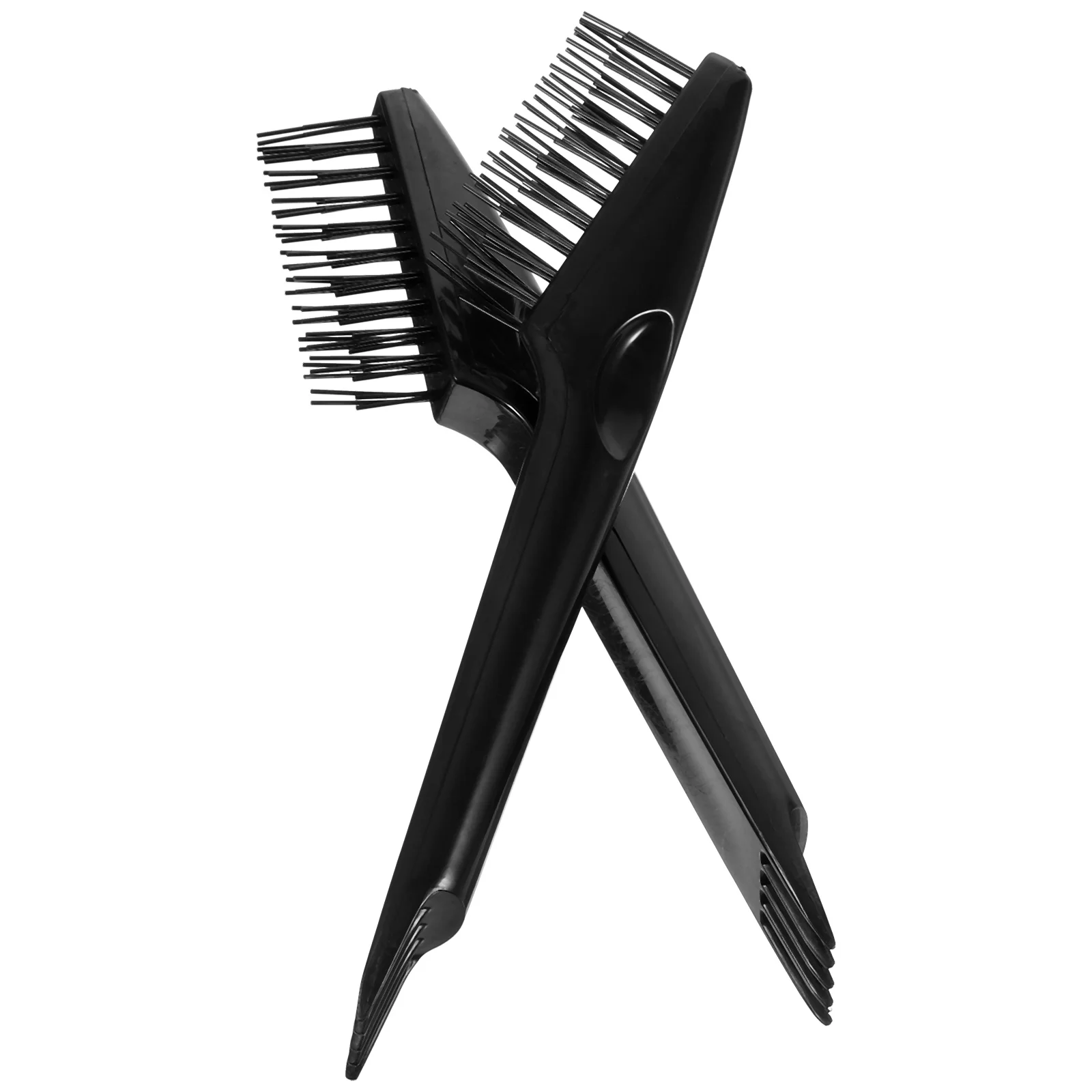 2 PCS Household Comb Brush Hair Combs Wild Boar Salon Cleaner Device Scrub