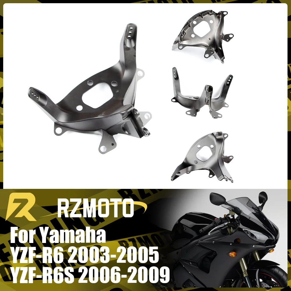 Headlight Bracket For Yamaha YZF R6 2003-2005 YZF R6S YZF-R6S 2006-2009 Fairing Stay Support Headlamp Motorcycle Accessories