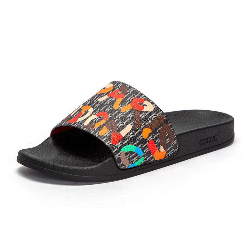 

Women's Slippers 2026 New Women's Flat Beach Shoes Bathroom Slippers Sandals