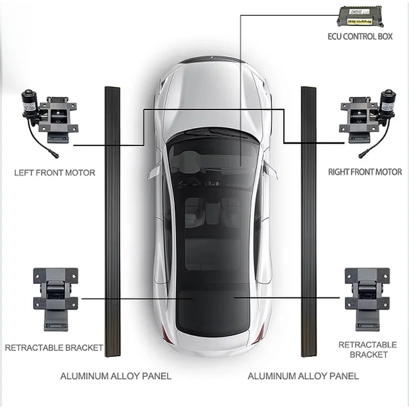 Aluminum Electric Side Step Fit For Vito W447 W639 Wholesale