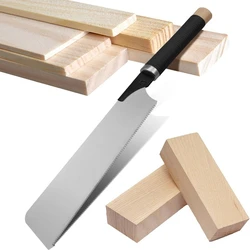 Japanese Pull Saw 10 Inch Hand Saw with Detachable Single Edge Blade Wood Handsaw for Woodworking Tools