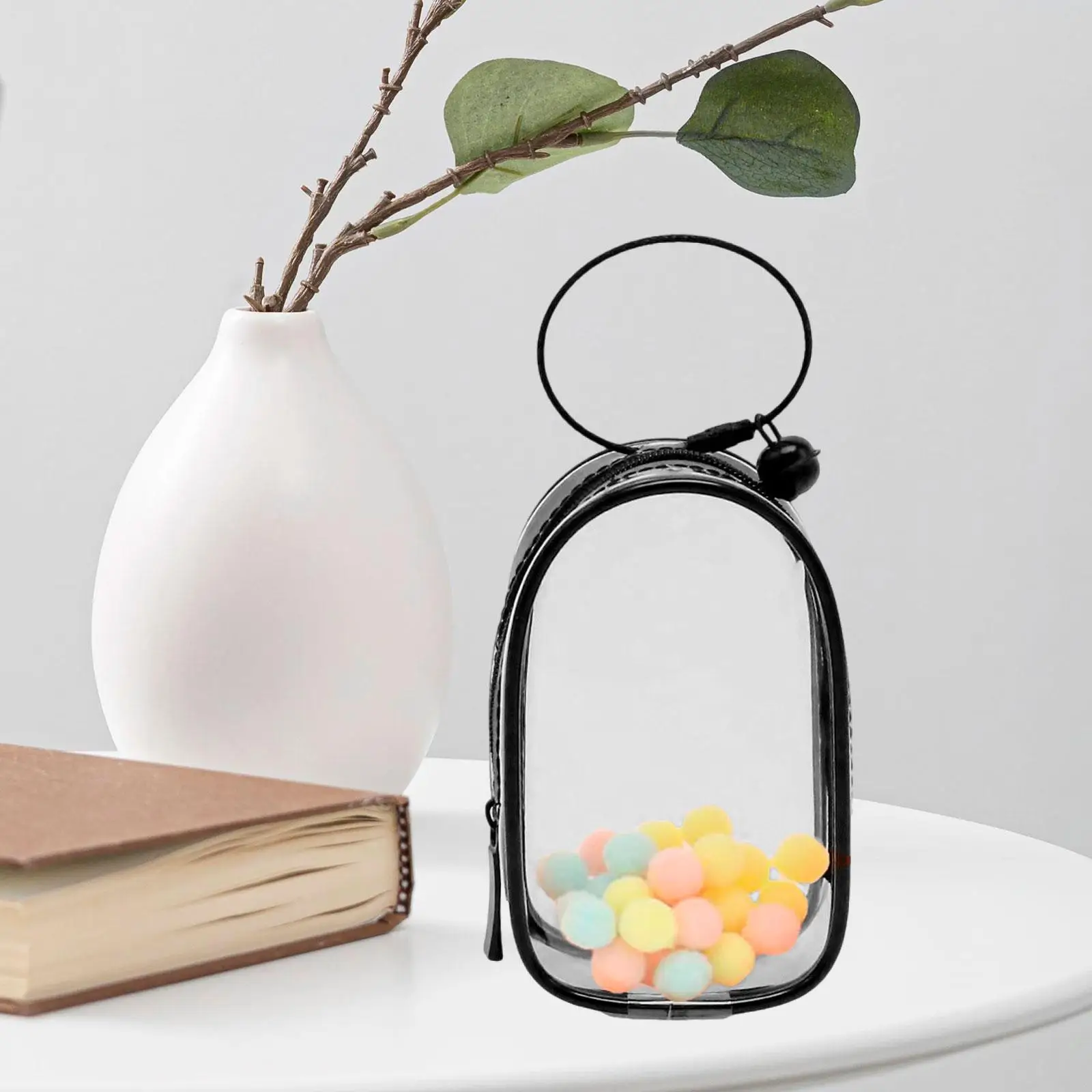 Estuche Transparente para Muñecas, Bolsa de Exhibición para Mini Figuras, Estuche de Almacenamiento Coleccionable para Amantes de las Muñecas, para Viajes