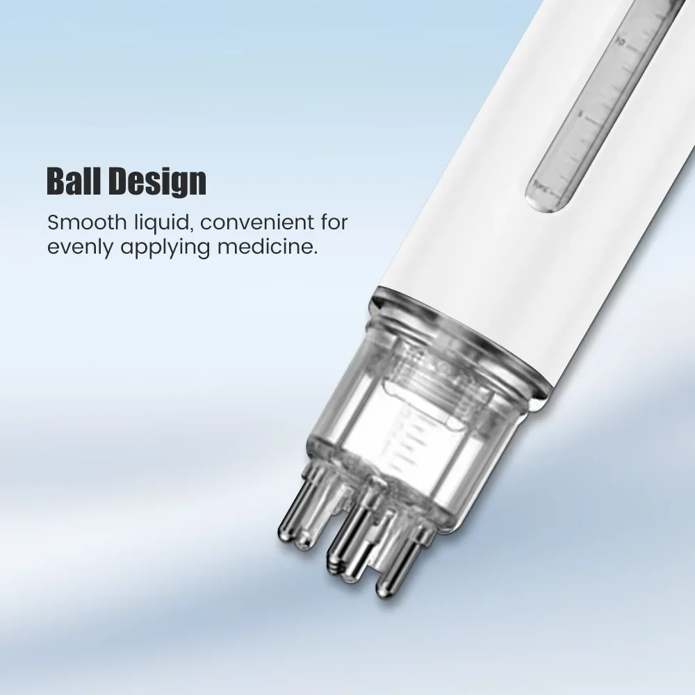 15 ml Haaröl-Applikator für die Kopfhaut, Präzisions-Serumspender mit Massagepitzen für Behandlungen und Haarwachstumsöle