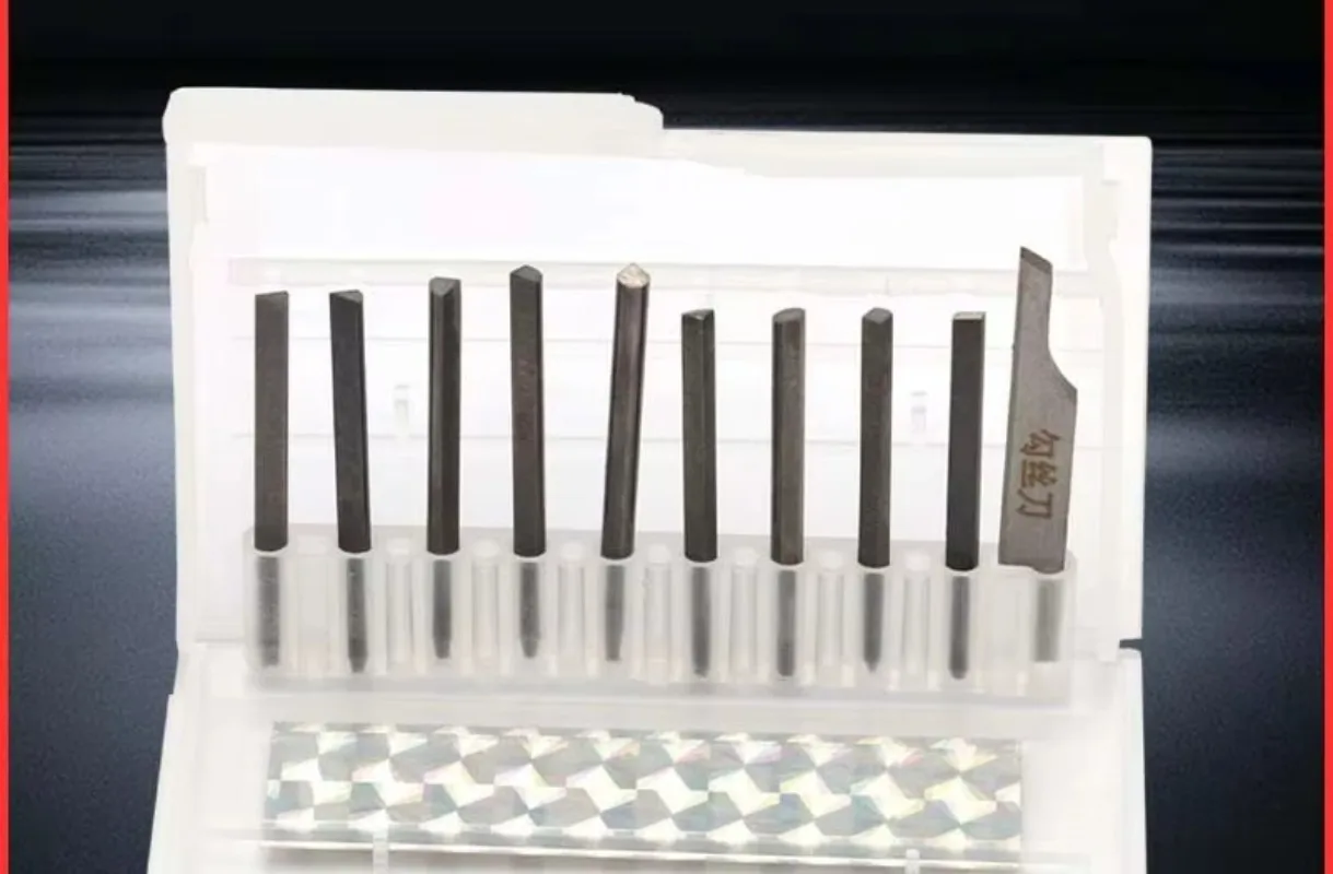 Tungsten Carbide Bevel Inlay Chisel Pneumatic Engraver Accessories Jewelry Making Tool