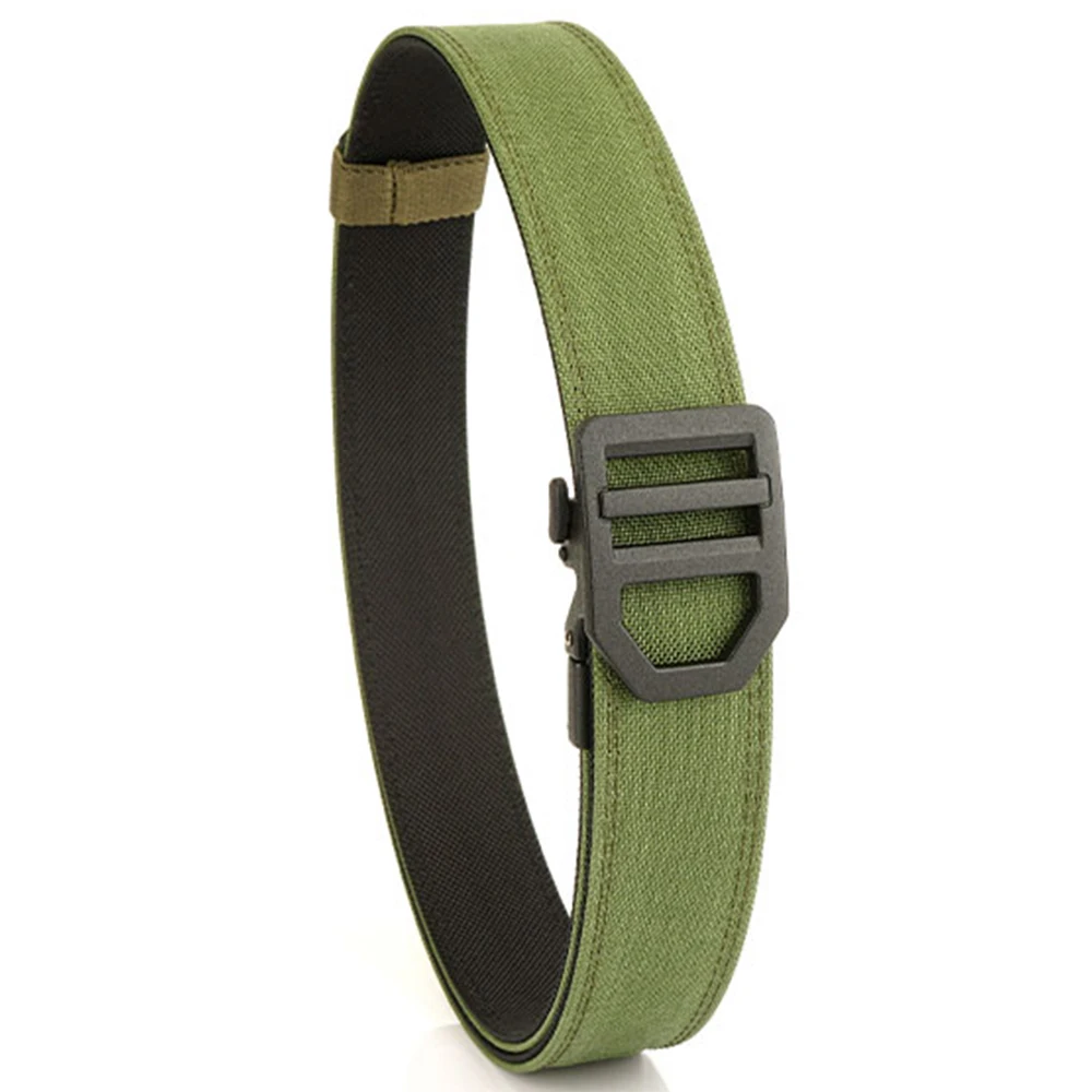 TUSHI EDC Harter taktischer Gürtel für Männer, Metall, automatische Schnalle, IPSC-Waffengürtel, 1100D Nylon, Militärgürtel, Outdoor-Sportgürtel, männlich – Detail 16
