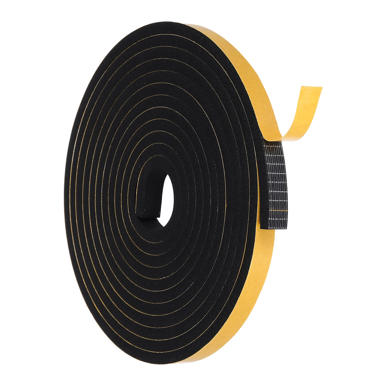 1Pcs Weather Door Seals Strip Tape Door Insulation Stripping Single Side Strong Self Adhesive Foam Tape Gap Filler Desk Windows