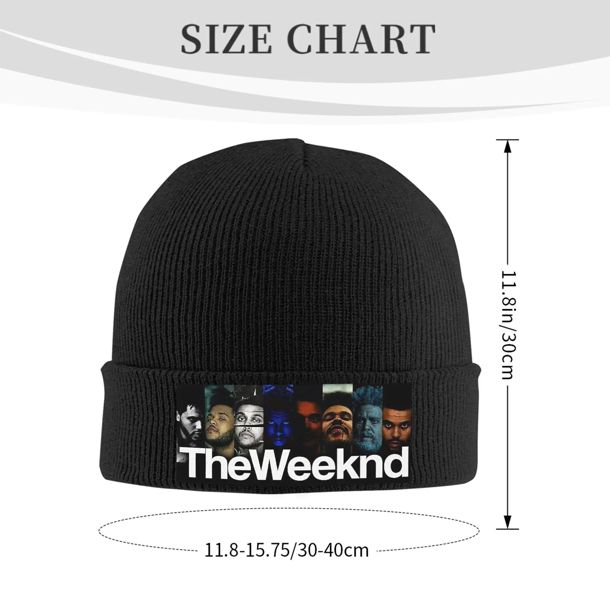 XO The Weeknd Winter Skullies Beanies Hat Warm Autumn Knitted Hats Bonnet Caps for Women Men