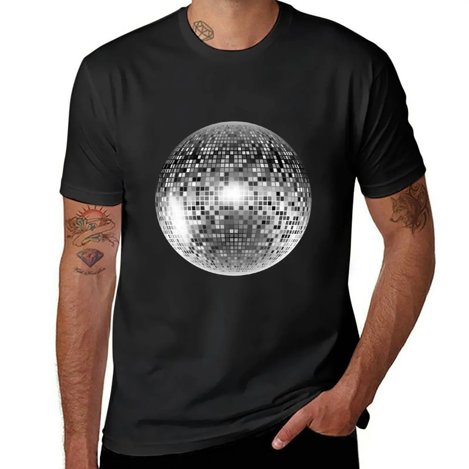

Disco Ball T-Shirt tops summer tops Men's t-shirt