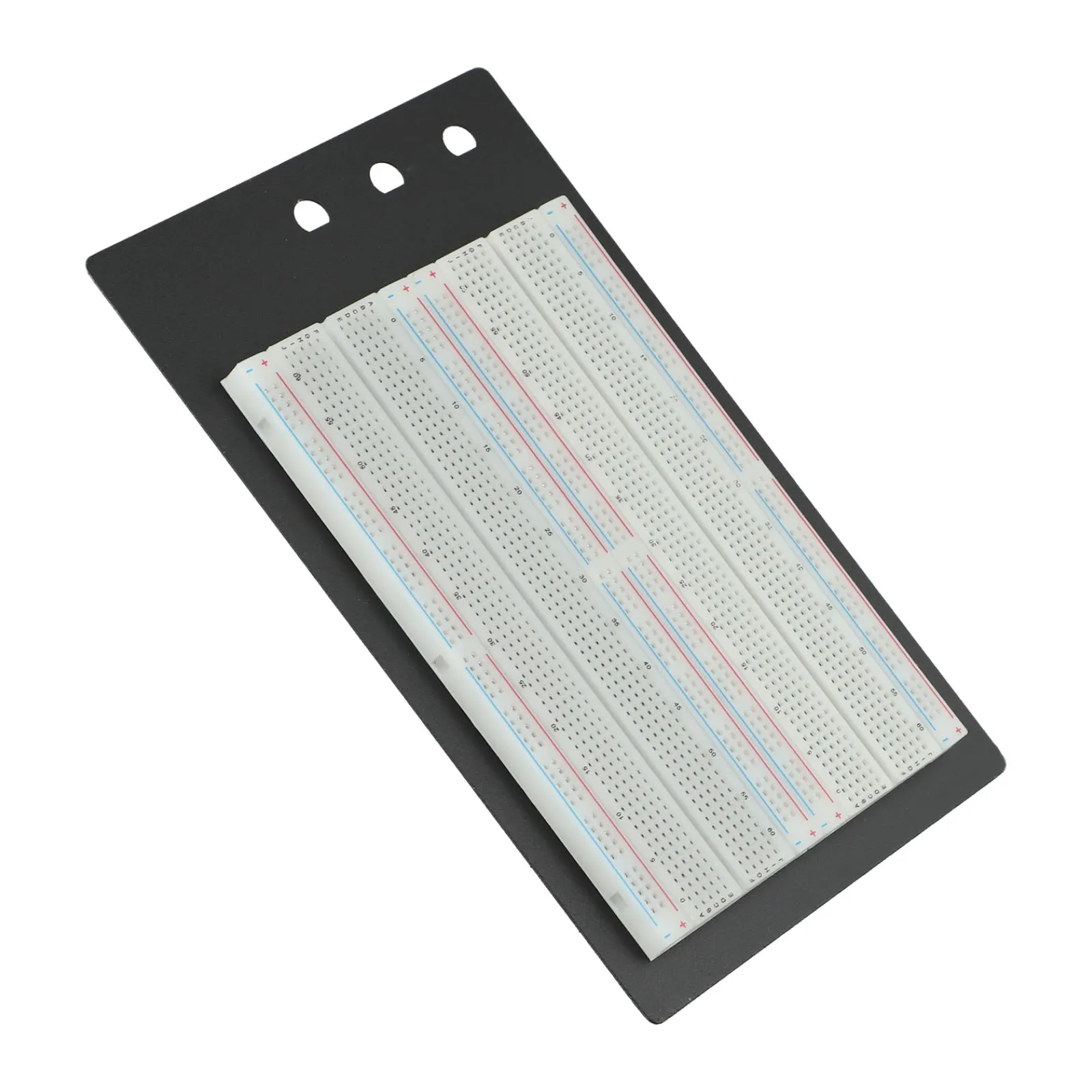 1660 Tie Points Solderless Breadboard with Three Terminals Perfect for Electronics Experimentation and Prototyping