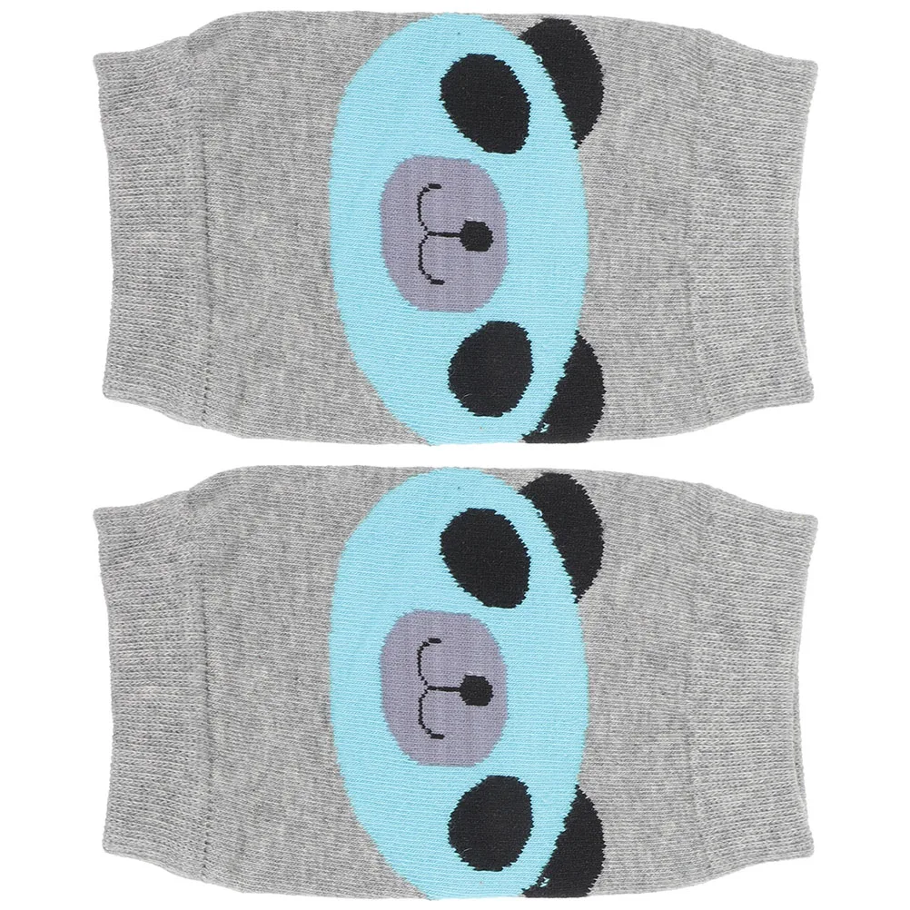 

2 Pairs Children Knee Pads Crawling Toddler Infant Baby Protective Lightweight Breathing Anti Slip Durable Combed Cotton