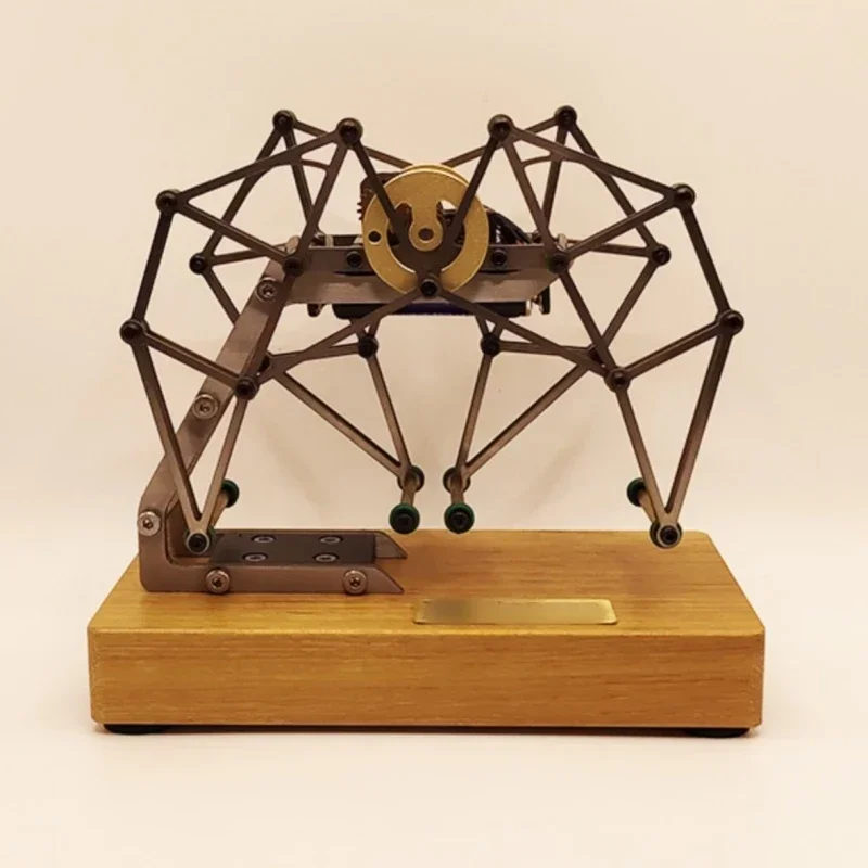 

Quadruped Walking Robot Mechanical Model Kit Gear Driven Lifelike Strandbeest Model Toy Gift