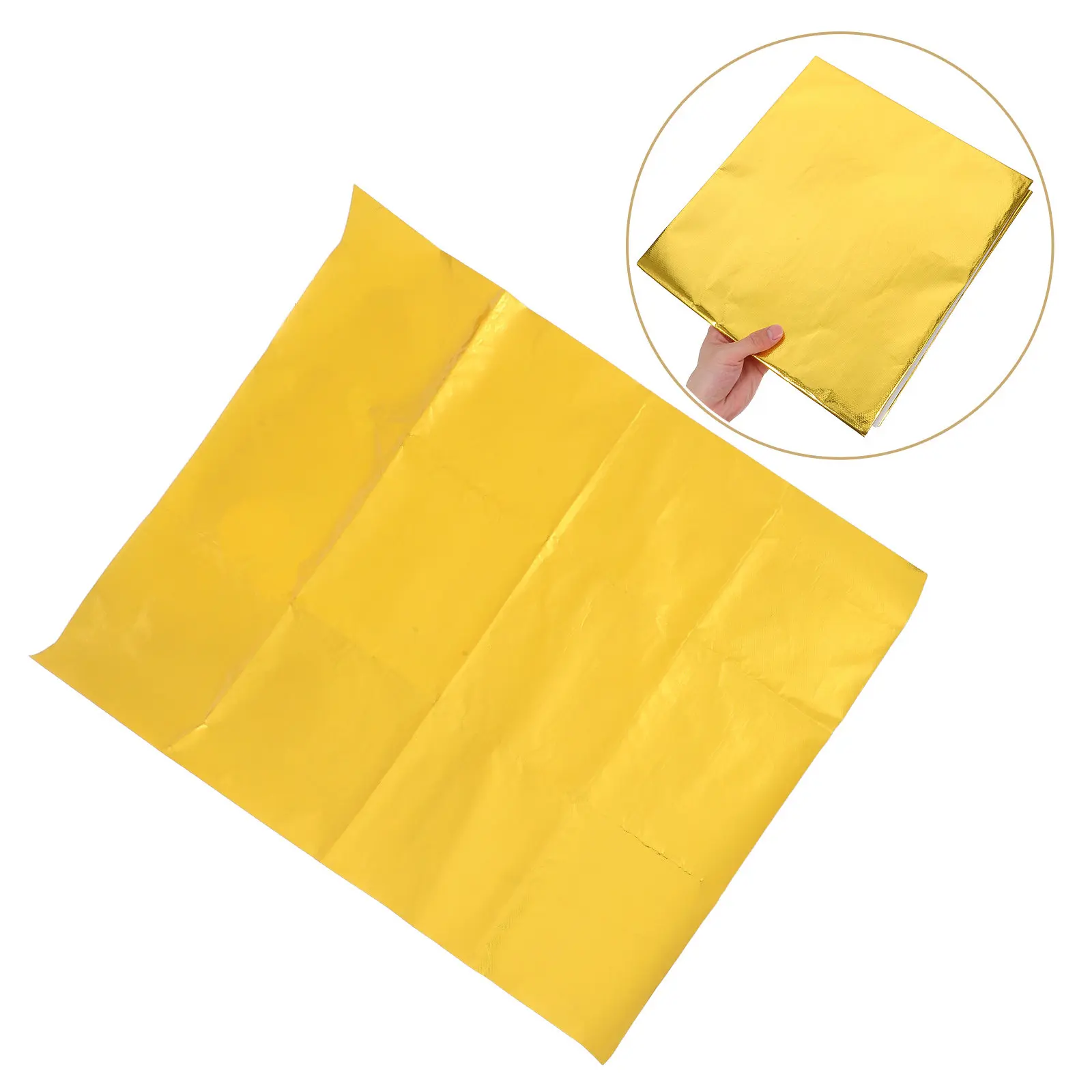 Heat Reflective Sheet Adhesive Aluminized Fiberglass High Temperature Insulation Protection Barrier for Hose Heat