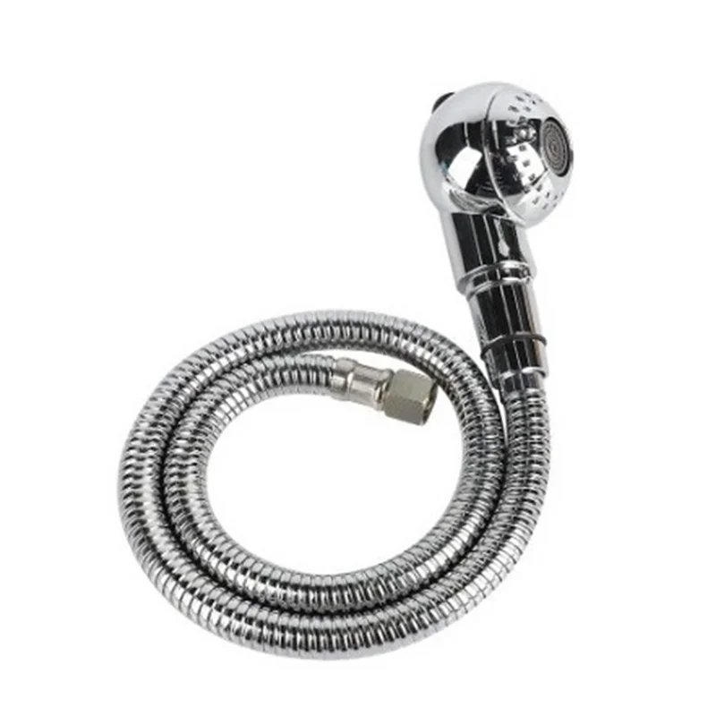 ABLQ Shampoo Bowl Faucet,Replace Professional Chrome Faucet, Sprayer Hose,Vacuum Breaker, Shampoo Sprayer,Vacuum Breaker Hose