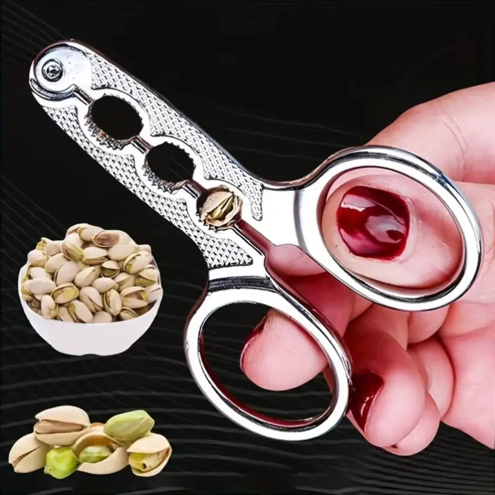 Energy-Saving Mini Dry Fruit Pliers Ergonomic Portable Nut Cracker Tool Stable Durable Nut Sheller Tool Lazy Use
