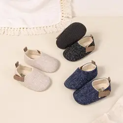 Meckior Baby walking shoes spring summer autumn and winter baby anti-slip casual shoes new solid colour lightweight baby shoes