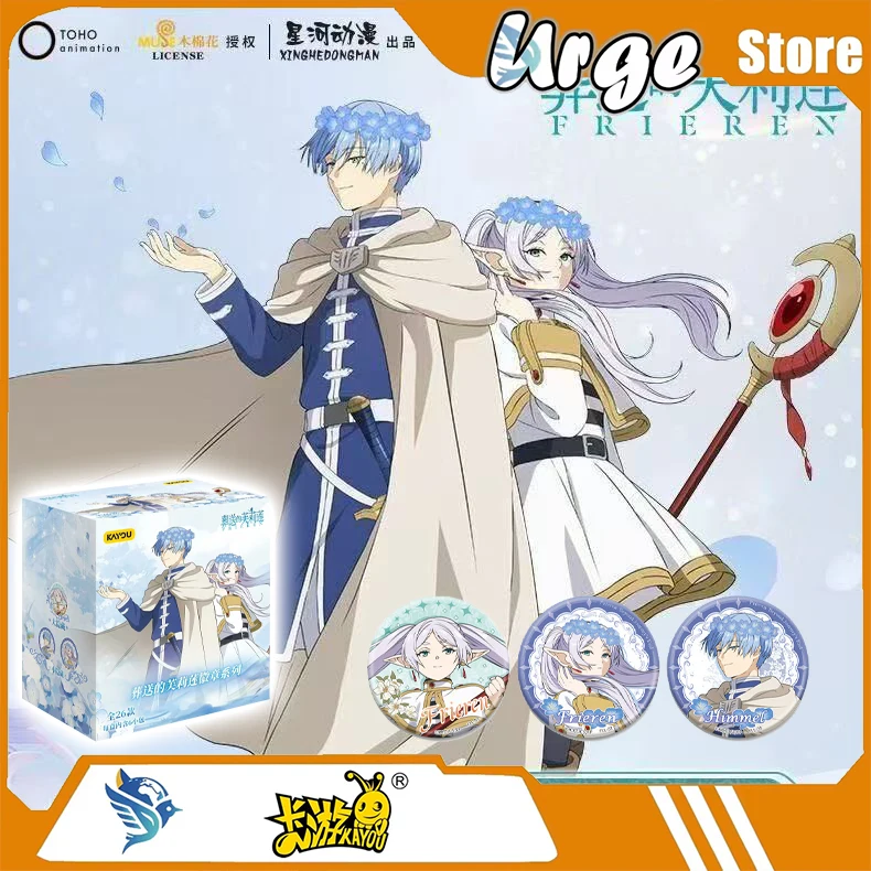 Kayou Frieren: Beyond Journey‘s End Tinplate Badge Series – Officially Licensed Anime Merch – Collectible Badges & Brooch Pins
