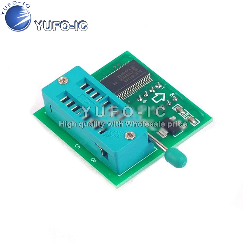 SPI Flash SOP8 1,8 V asiento de conversión DIP8 conversión tableta placa base MX25 W25 1,8 V placa adaptadora