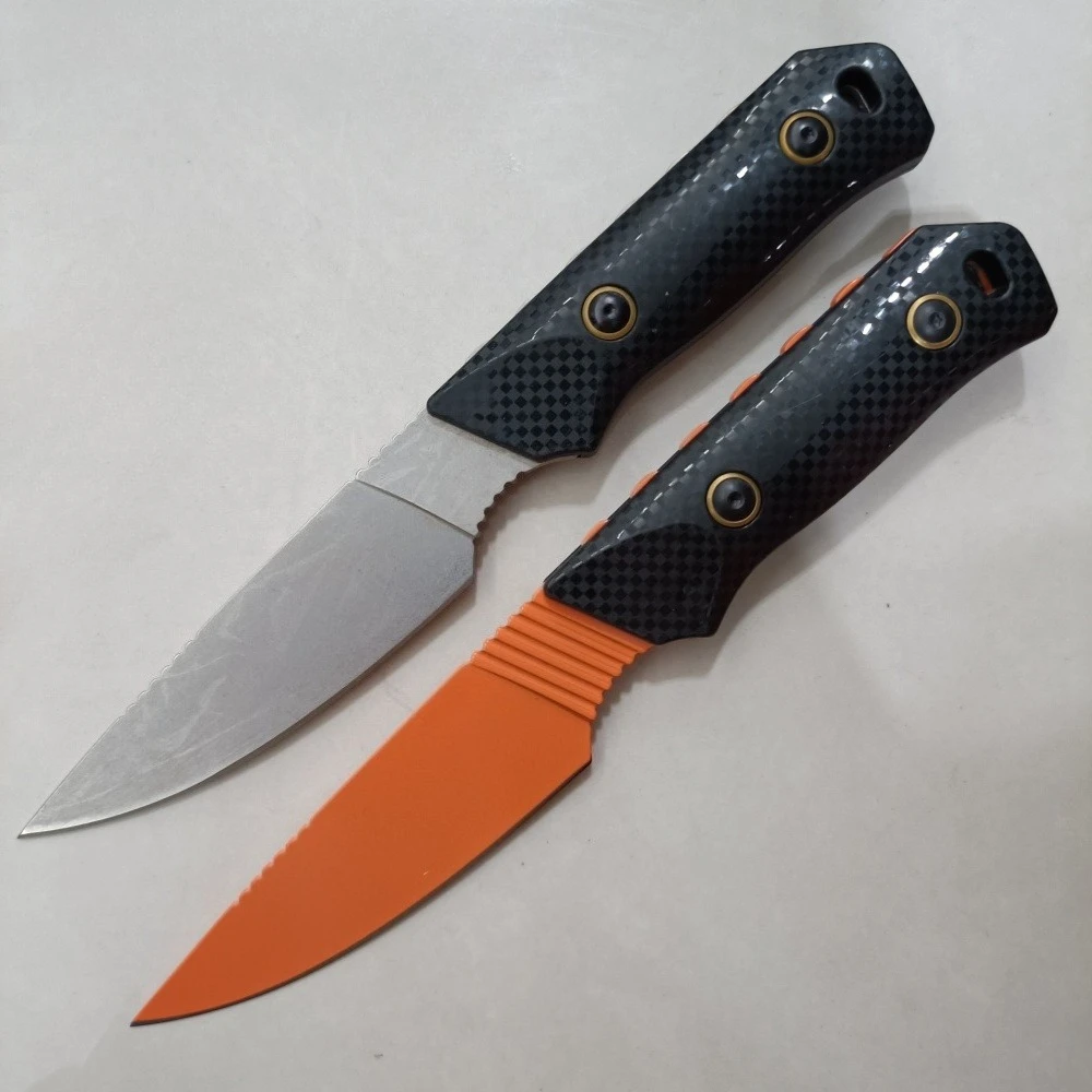 

High-hardness Outdoor Tactical with K Sheath 15600 Straight Knife Multi-functional Hunting Survival Self-defense Rescue EDC Tool