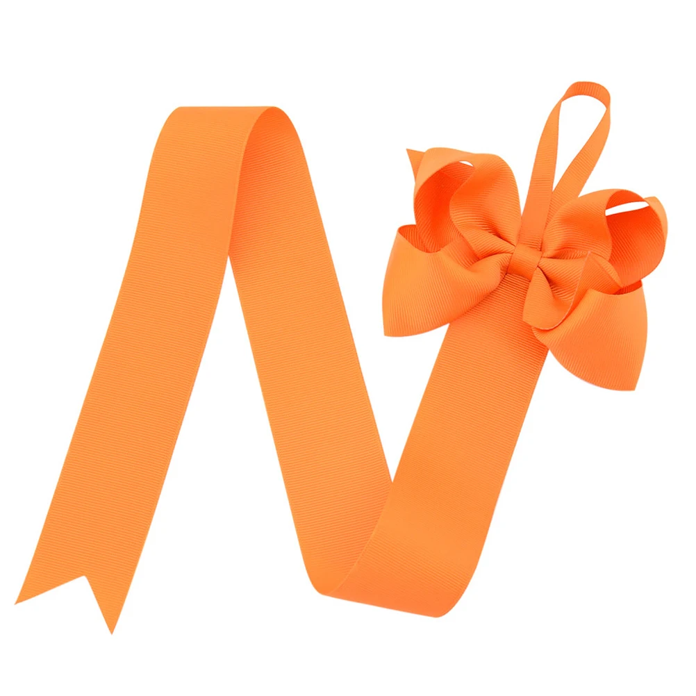 

12pcs Children Hair Clip Storage Belt Girls Headbands Cute Bowknot Clips Bright Colors Fashion Accessories Durable for Party