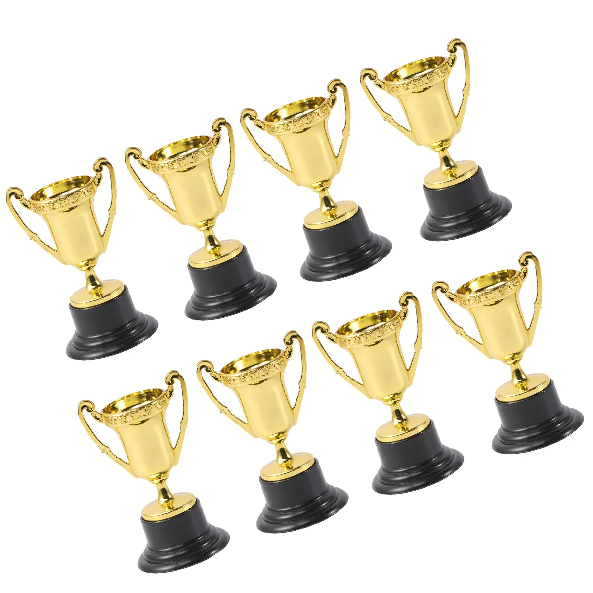 

Plastic Mini Trophy Student Sports Award Trophy with Base Reward Competitions Children Toys for Game Kindergarten