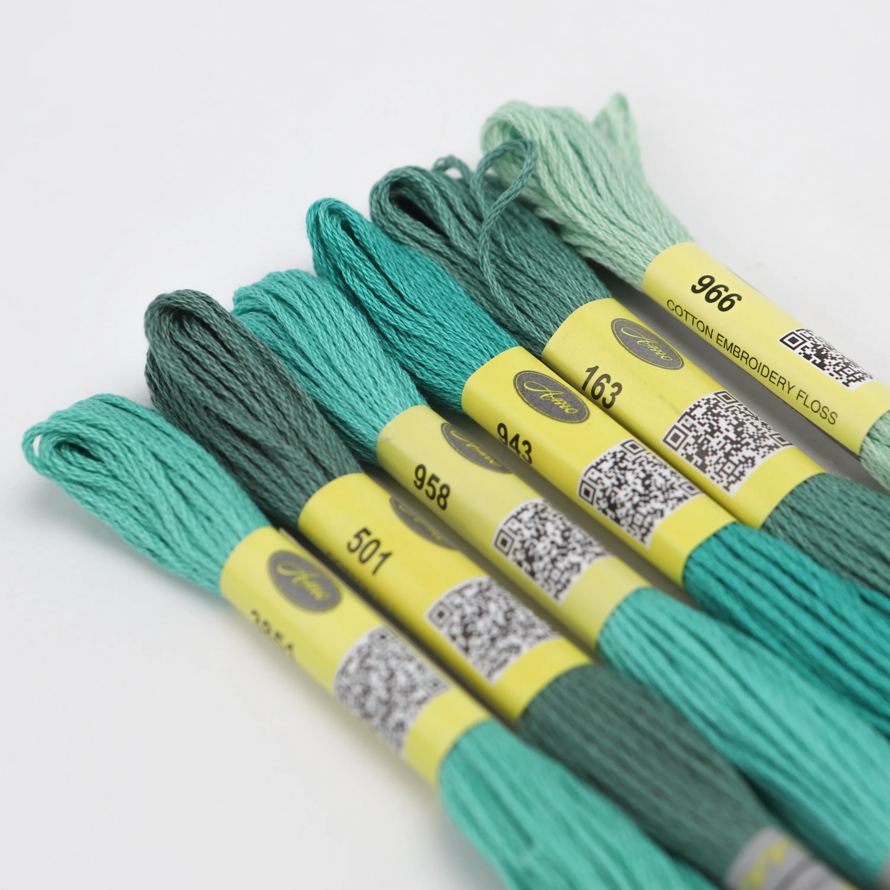 خيط تطريز قطن مصري ، خيوط متقاطعة ، عمود مخطط 9Th DMC ، 12 Skeins ، 8 أمتار ، Mercerized ، 26 لونًا متاحًا