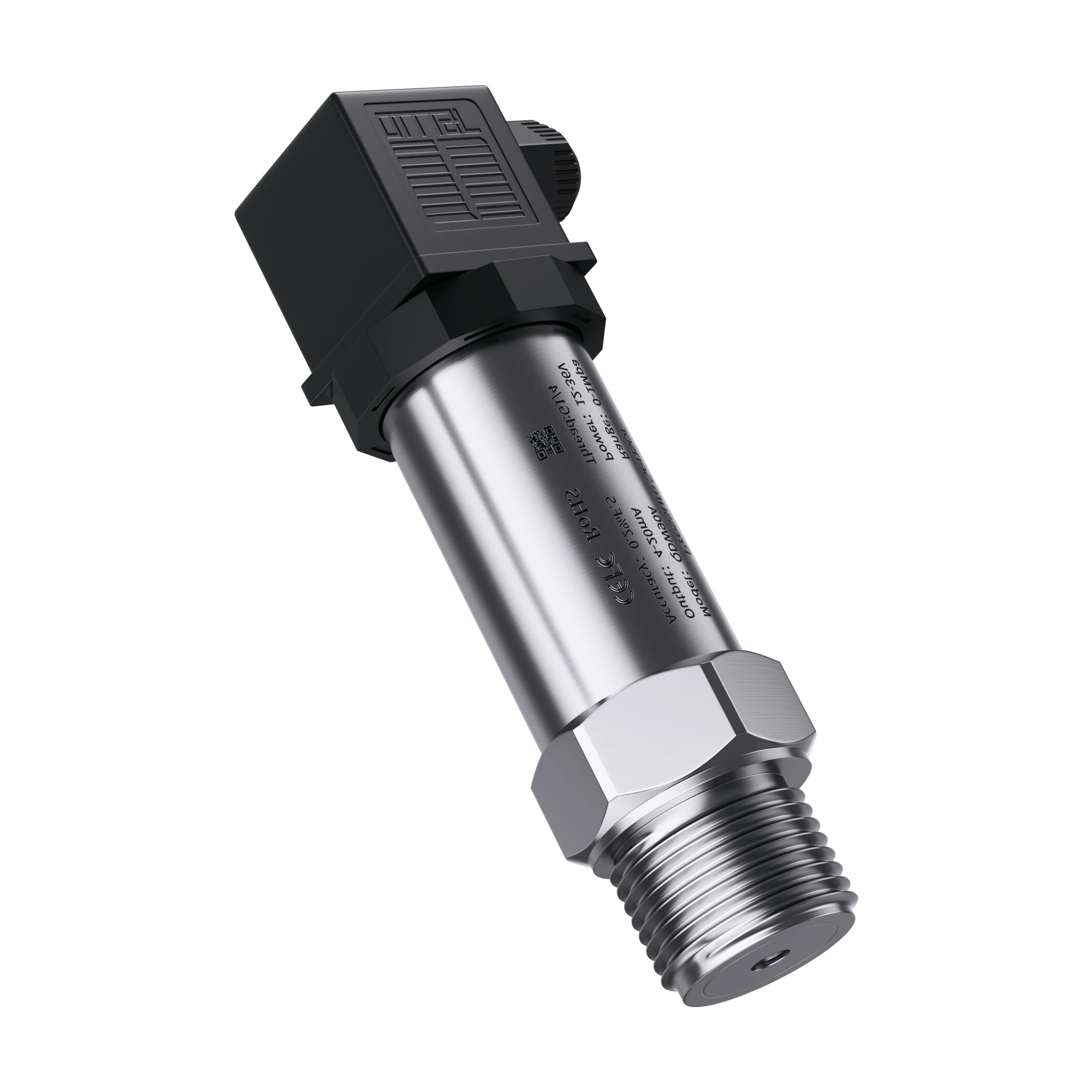 

Small Pressure Transmitter 0-4bar 0-10bar 0-25bar M20*1.5 Water Oil Pressure Sensor DC24V Pressure Transducer