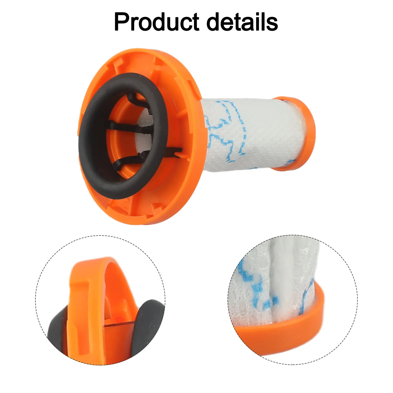 For X-Force for FleFor X 9.60 Cordless Vacuum Cleaner Filter Replacement Pack Washable and Reusable for Model ZR009010 Vacuum