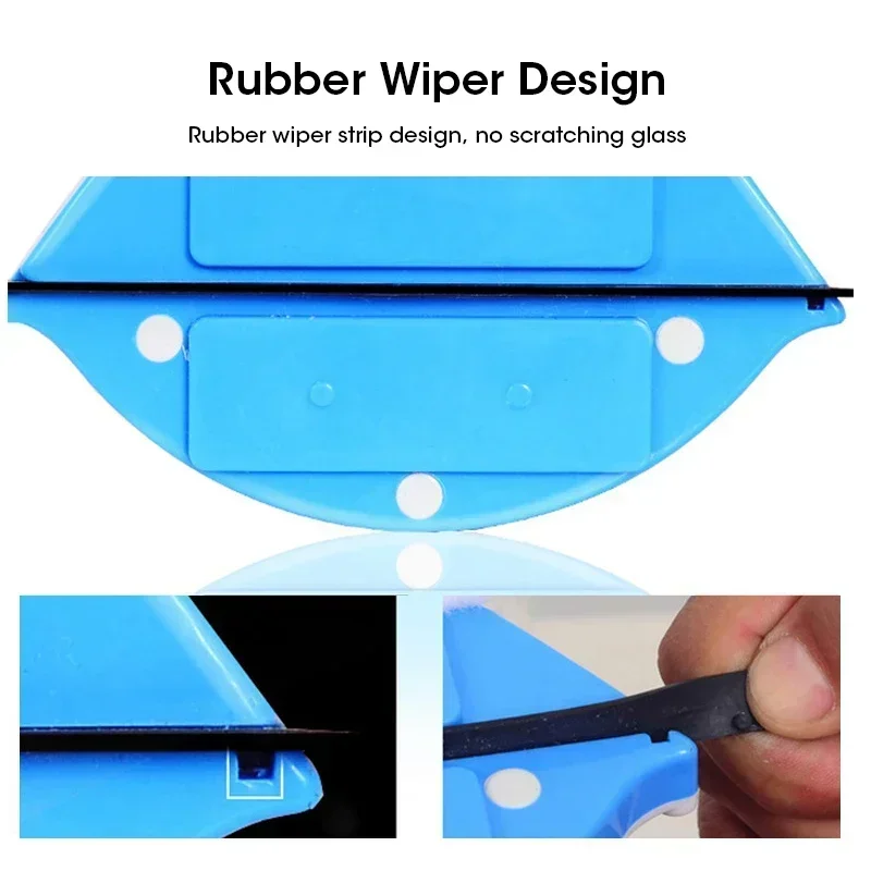 2025 Powerful Magnetic Window Cleaner Dual Sided for Home High Efficiency Glass Cleaning Durable and Reusable,Clean cotton image 5