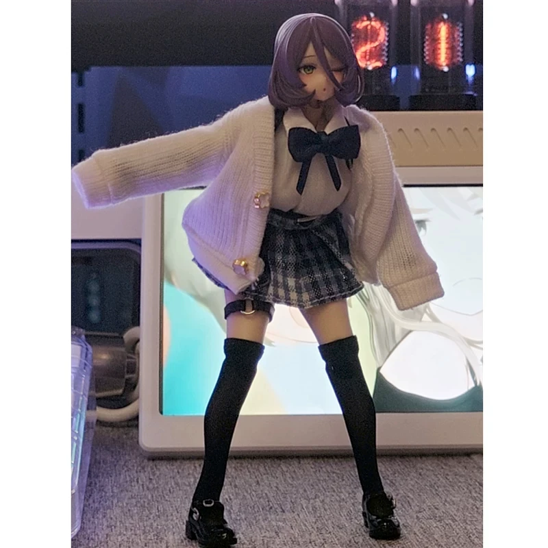 cdtoys cd042 1/12 Scale Girl Student Uniform JK Suits Clothes Model Fit 6'' TBL PH Female Soldier Action Figure Body Dolls
