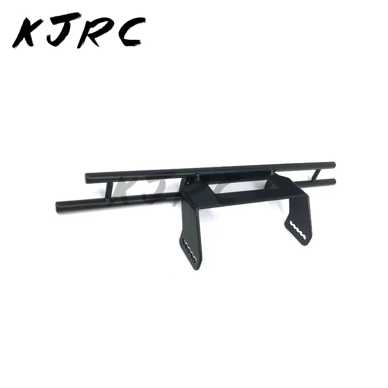 KJRC parachoques trasero de aleación CNC con soporte de marco, accesorios para coche RC Crawler raxxas 6x6 TRX6 TRX4, piezas de actualización de coche RC