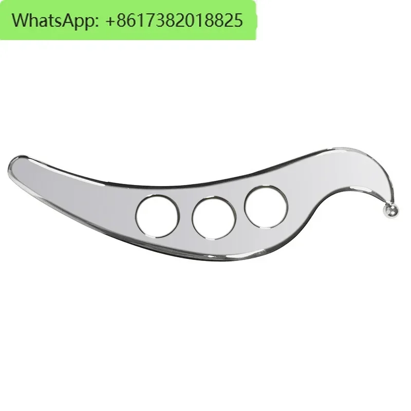 304 stainless steel physical therapy massager for muscle and fascia relaxation, stainless steel fascia knife