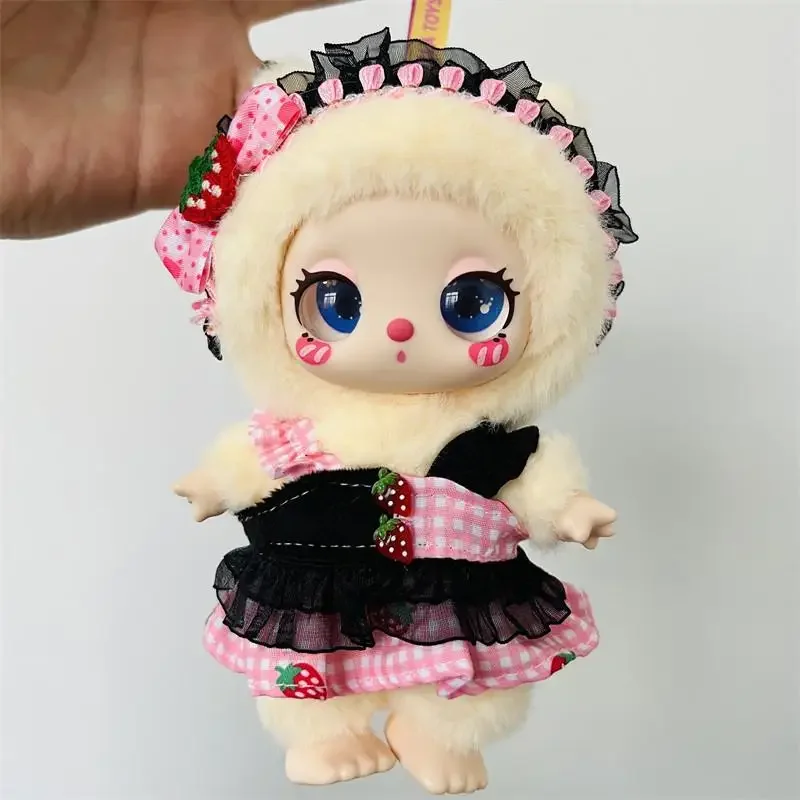 For 17 cm Liila Lucky cat doll clothes outfit customized toy accessories Dolls Cute clothing gift