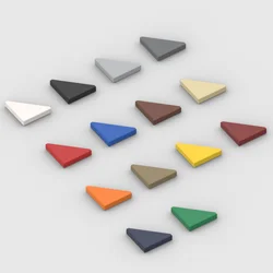 *Tile 2X2, W/ Deg. 45 Cut*Y362 50pcs DIY enlighten block brick part No. 35787 Compatible With Other Assembles Particles