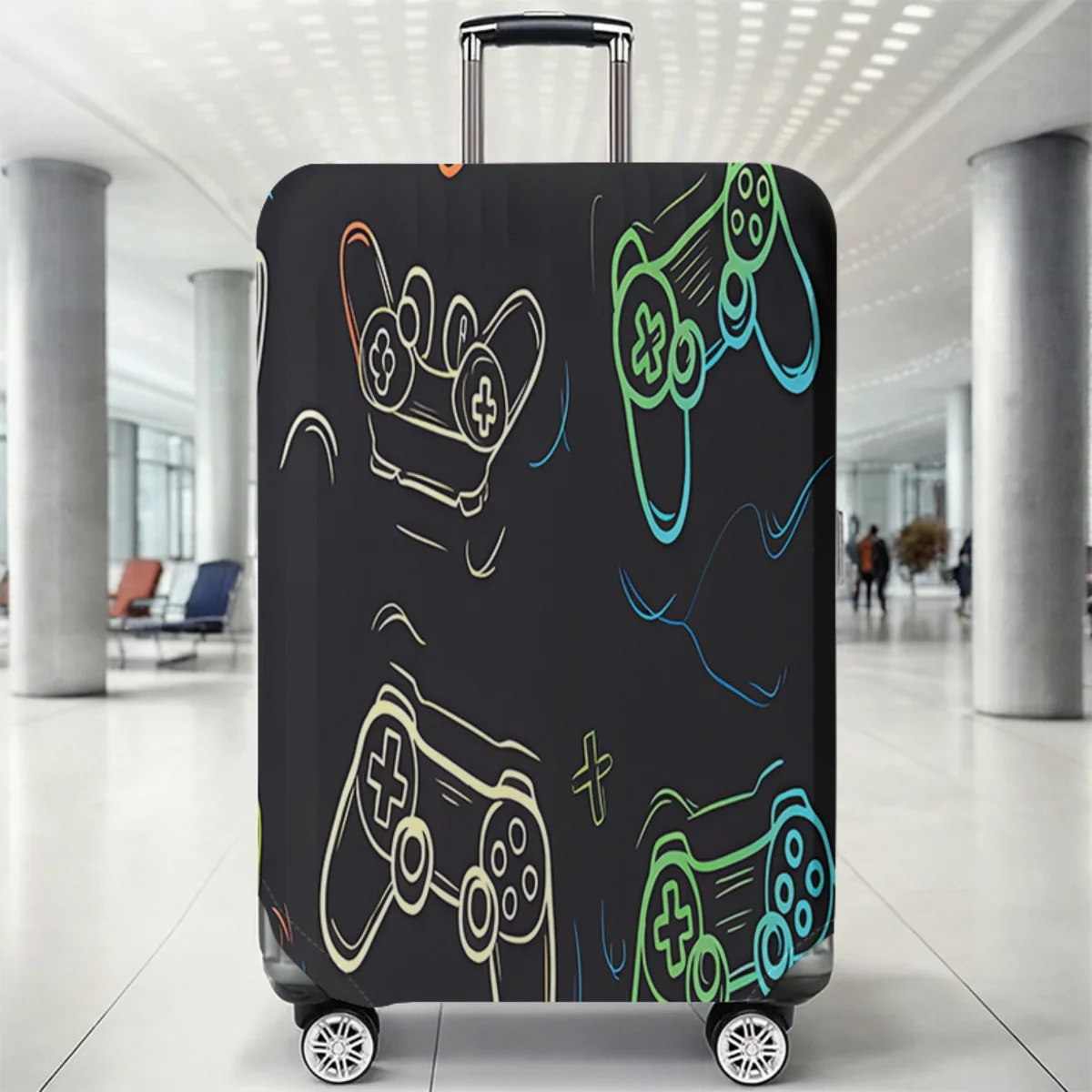 

Luggage Protective Cover With Cartoon Print
