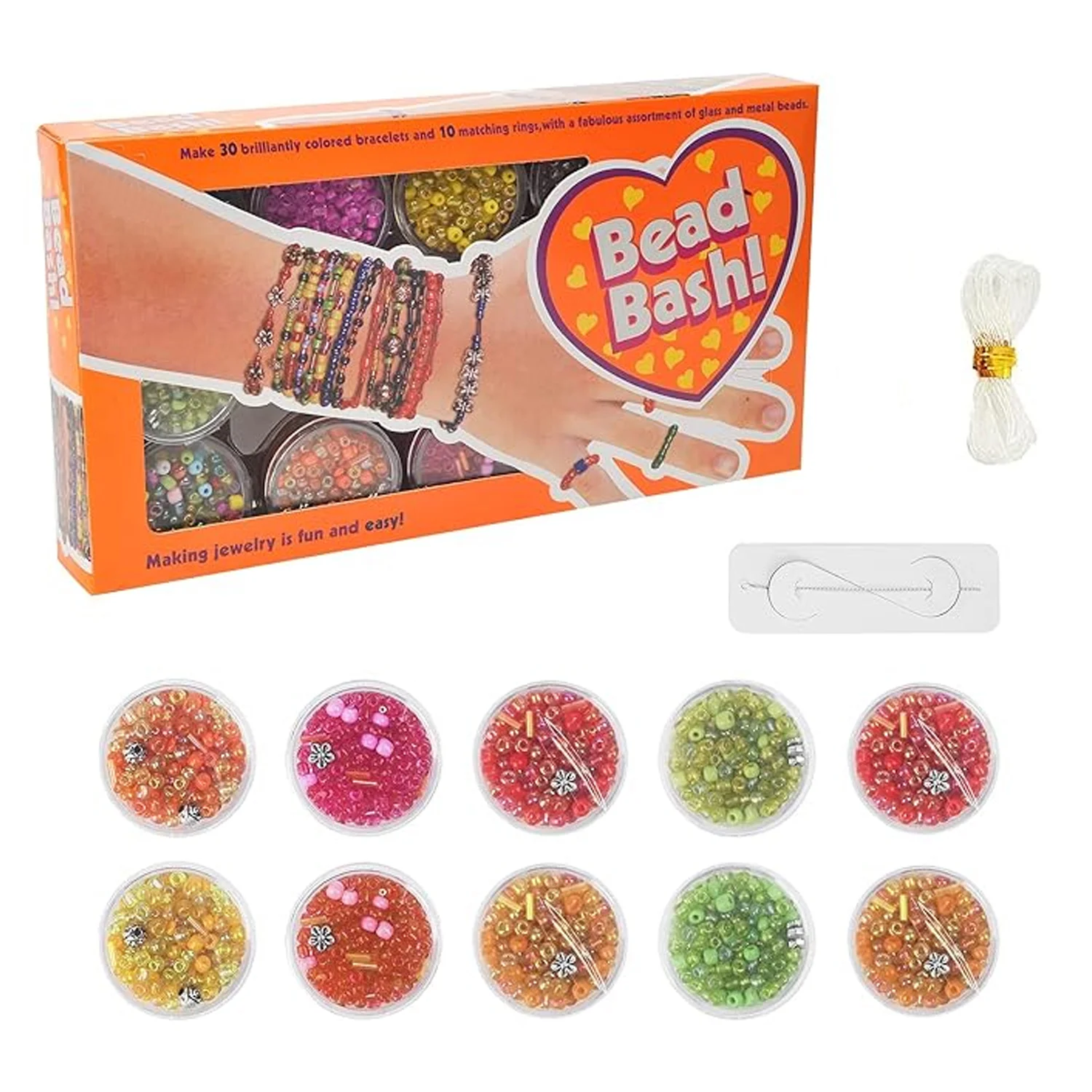 

Creative and practical beaded bracelet toys, children's birthday gifts, bringing rich hands-on skills to children, DIY hands-on