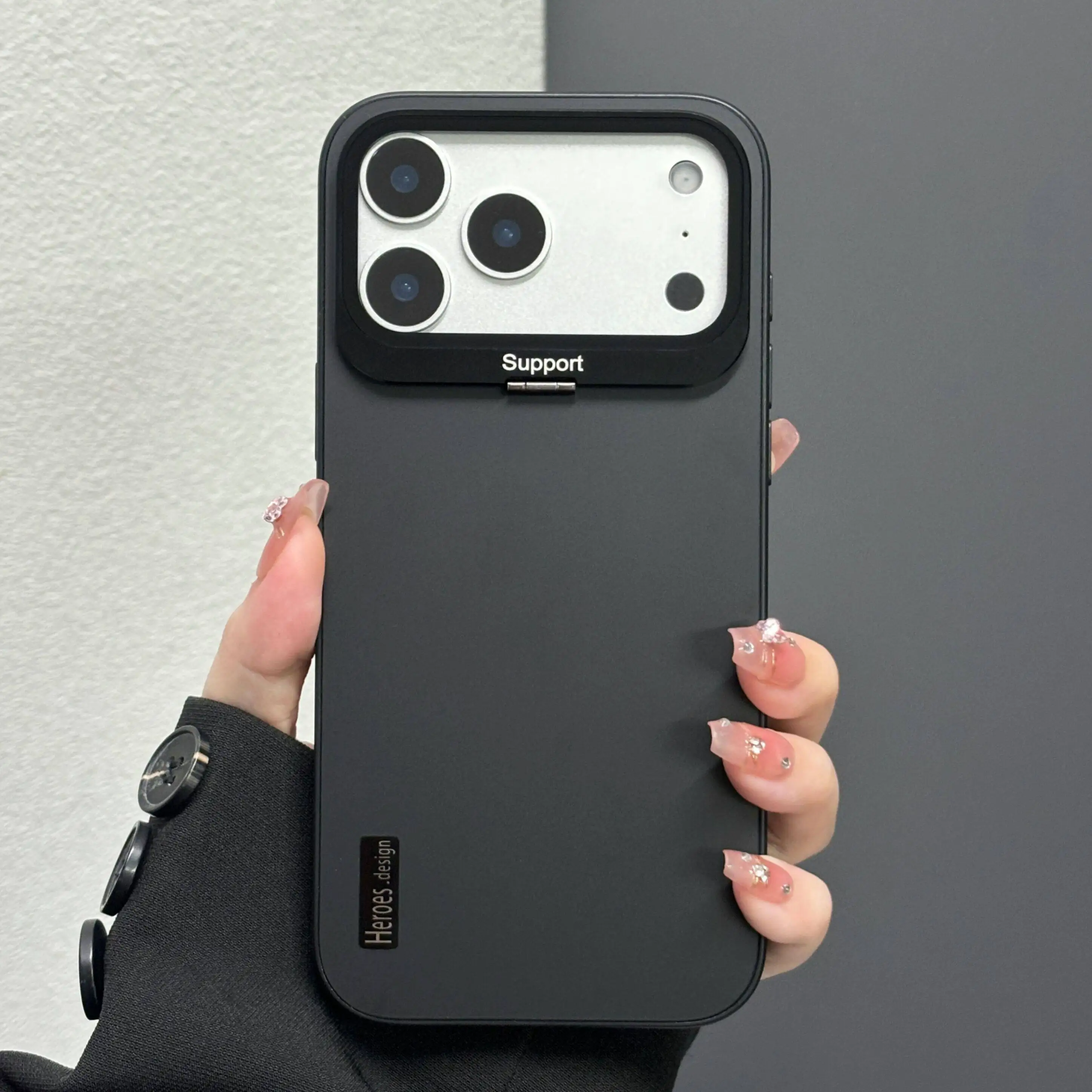 

For Honor 600 600 Pro Case New Thin Frosted All inclusive Lens Bracket PC Anti-drop Cover For Honor 600Pro Shockproof Funda
