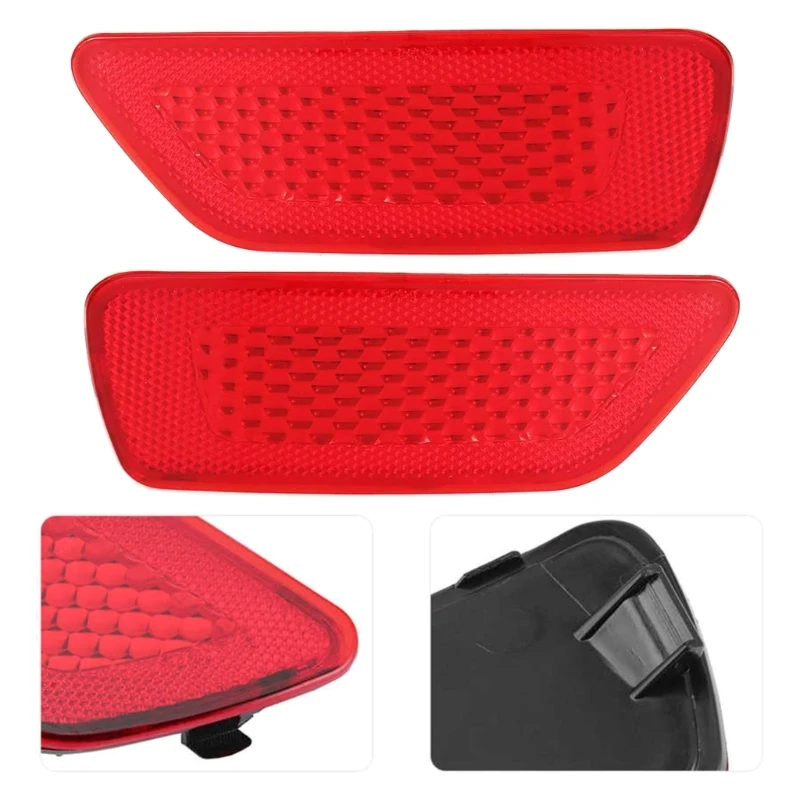 Car Rear Bumper Reflector Lamp Reflector Trim for Jeep 57010720AC