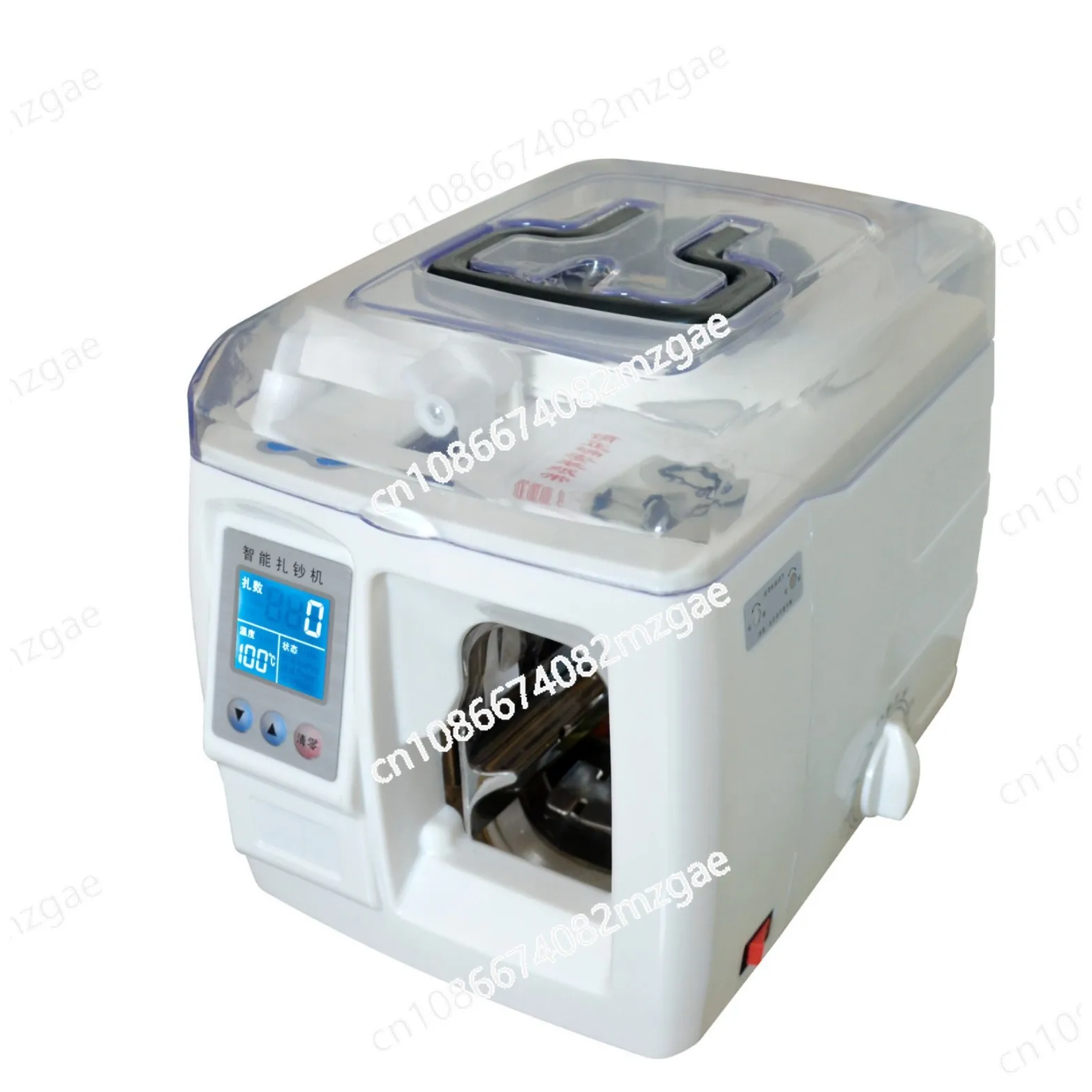 

Universal bank tie machine, banknote binding machine WEI-307.CY -309.WEI-306 LCD display with handle