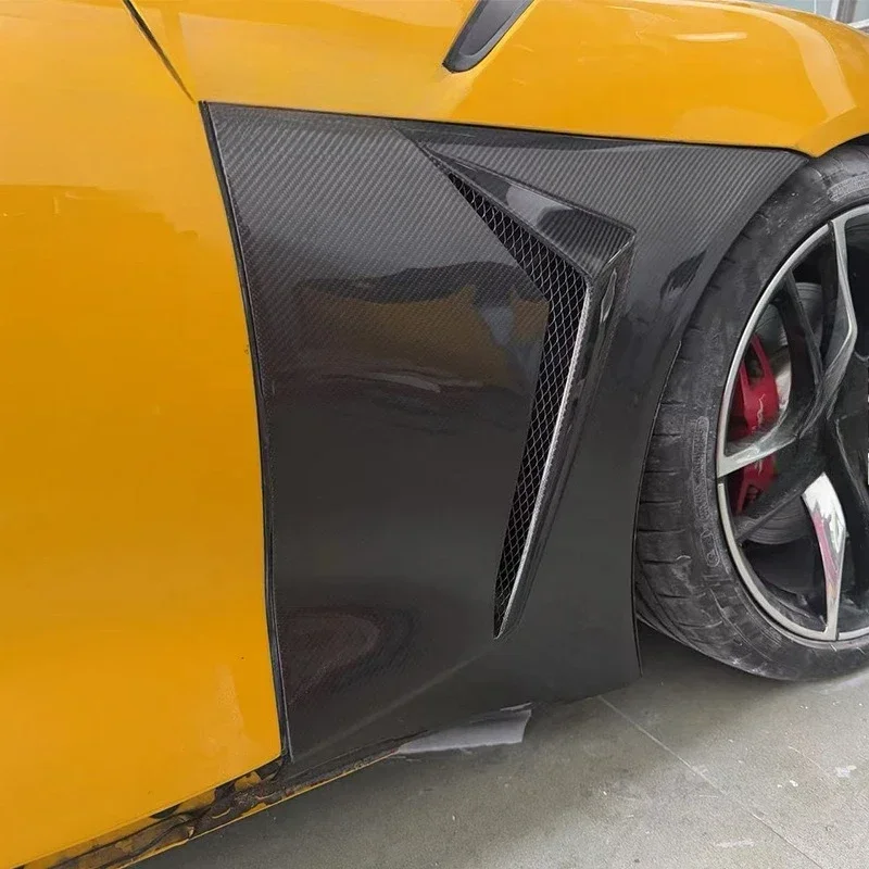 Suitable For Toyota Supra A90 A91 Bull Demon King Carbon Fiber Perforated Fender Side Fender Surrounded