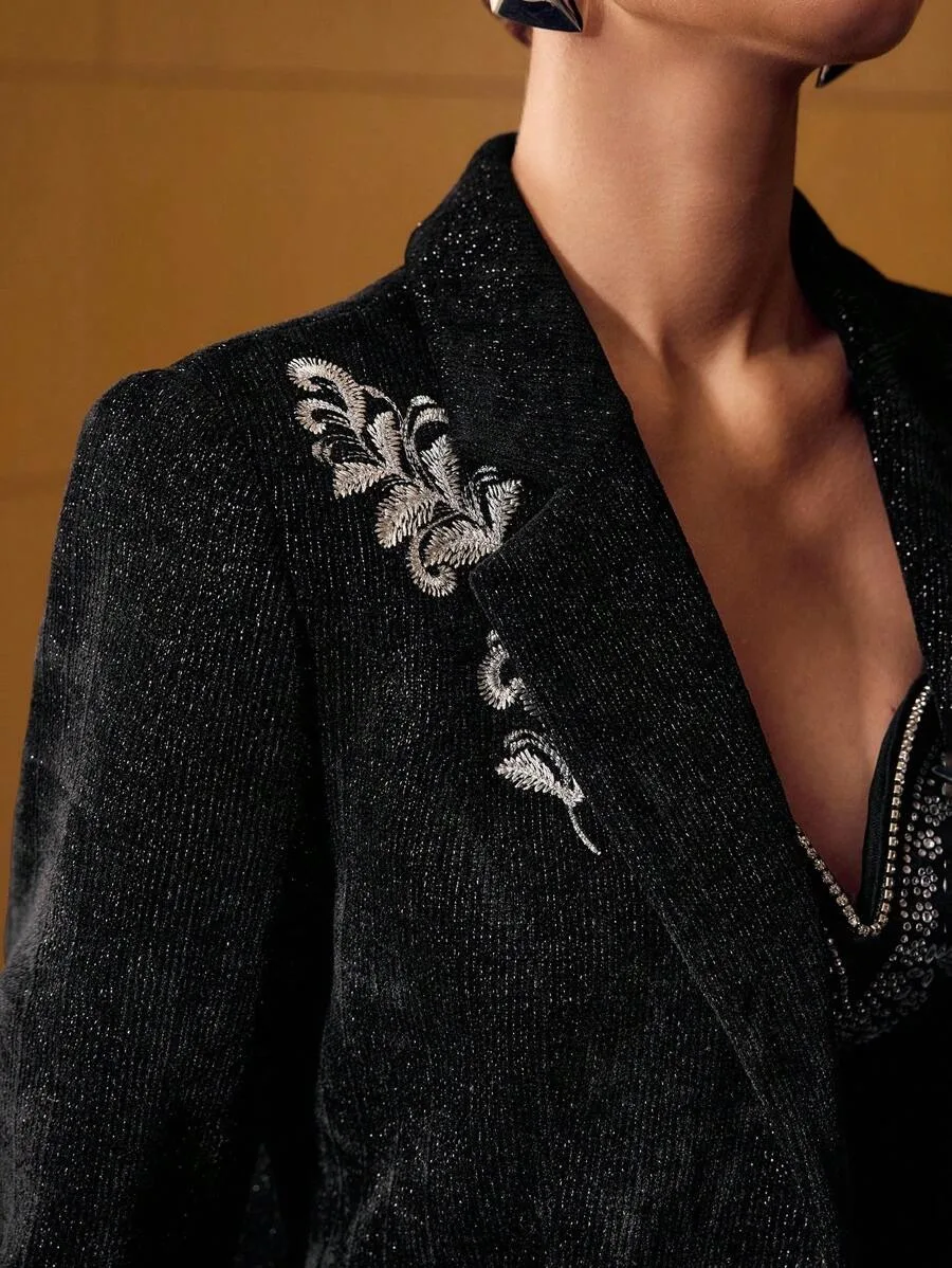 Elegant Women's Suit Formal Dresses Gowns Appliques Lace Jacket Coat And Pants For Female 2 Pieces Suits Customized