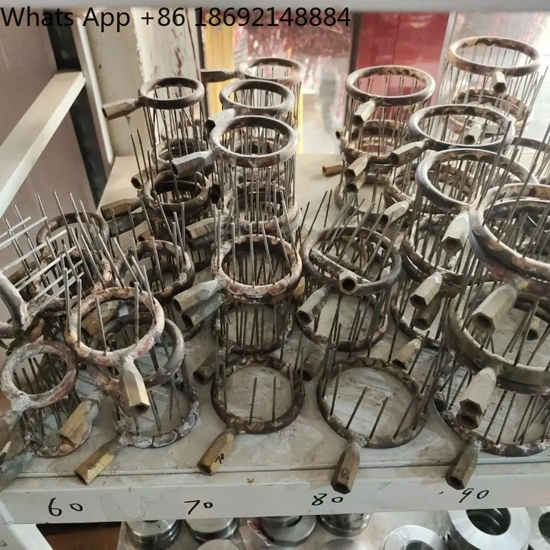 Special fire head for glass lamp workers, copper tube, stainless steel special fire head for piercing mouth, adjustable