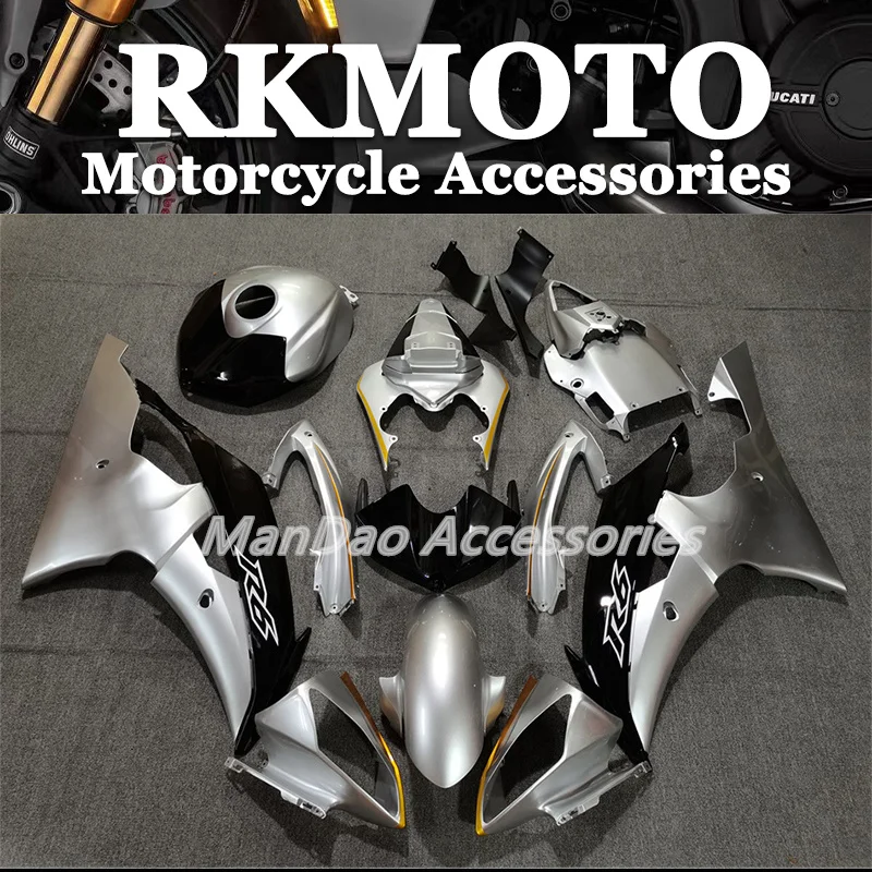 

Motorcycle full Fairing Kit fit For YZF R6 2008 2009 2010 2011 2012 2013 2014 2015 2016 YFZ-R6 Bodywork Fairings set Black Grey