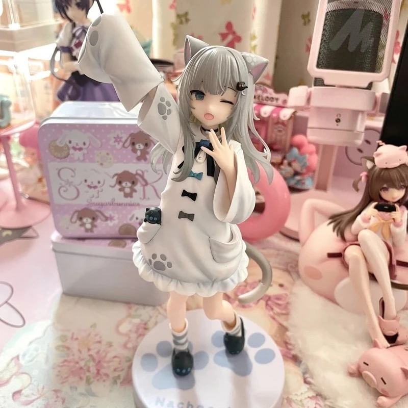 

Виртуальный персонаж 22 см, модель Nachoneko, экшн-фигурка Kawaii Beauty Collection, фигурка, украшения для рабочего стола, Trebdy, подарки на день рождения