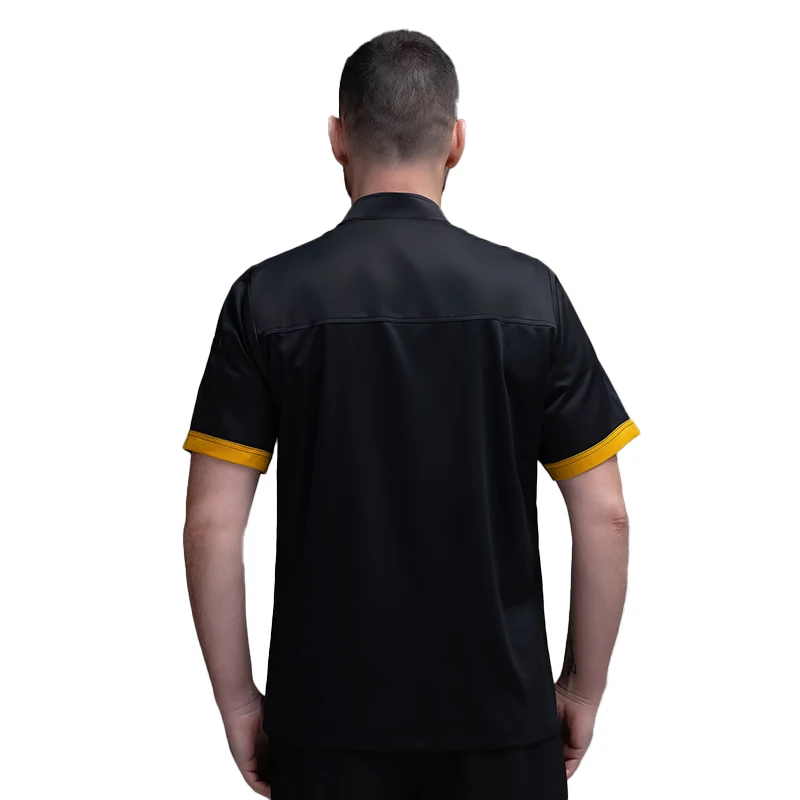 Chef-Kok Uniform Restaurant Keuken Werkkleding Koks Jas Voor Mannen Hotel Werkkleding Bakkerij Cafe Ober Werkkleding